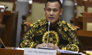 firli 1 Ketua KPK Firli Bahuri dalam rapat kerja dengan Komisi III DPR RI