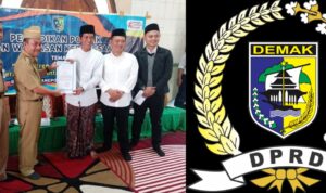 KETUA DPRD DEMAK AJAK SANTRI JADI PELOPOR ANTI INTOLERAN, TERUS JAGA NKRI, PANCASILA DAN UUD 45