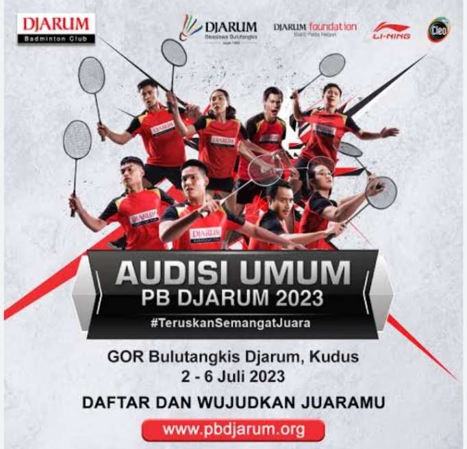 Audisi Umum PB Djarum 2023 yang digelar di GOR Djarum, Jati, Kudus, Jawa Tengah, sejak Minggu (2/7/2023) diawasi langsung legenda-legenda Bulu