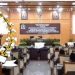 Dewan Perwakilan Rakyat Daerah (DPRD) Kabupaten Demak, menggelar Rapat Paripurna Istimewa tahun 2023 dengan agenda utama menyaksikan siaran l
