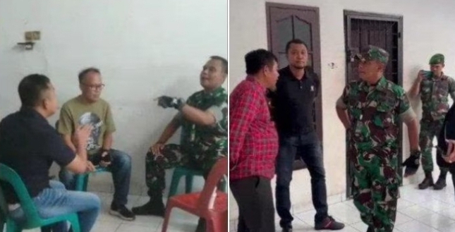 Puluhan anggota TNI ke Satreskrim Polrestabes Medan hingga 2 kali menjadi sorotan publik diduga mengintervensi penegakan hukum di kepolisian.