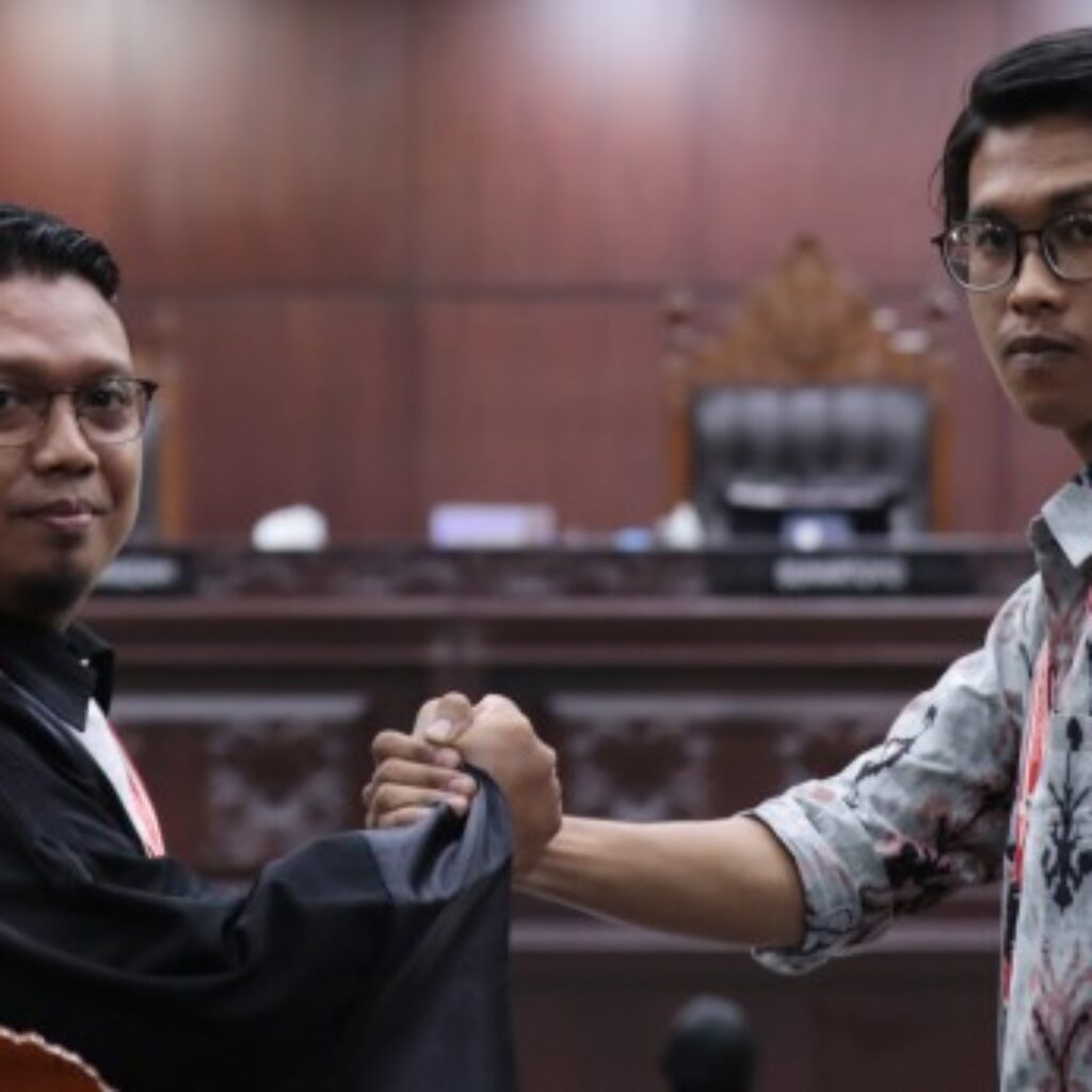 Brahma Aryana BEM Unisia (Badan Eksekutif Mahasiswa Universitas Nahdlatul Ulama Indonesia) berharap MK kabulkan syarat Capres-Cawapres minimal Gubernur dalam perkara No. 141/PUU-XXI/2023 yang diajukan Brahma Aryana Mahasiswa Fakultas Hukum Unusia.