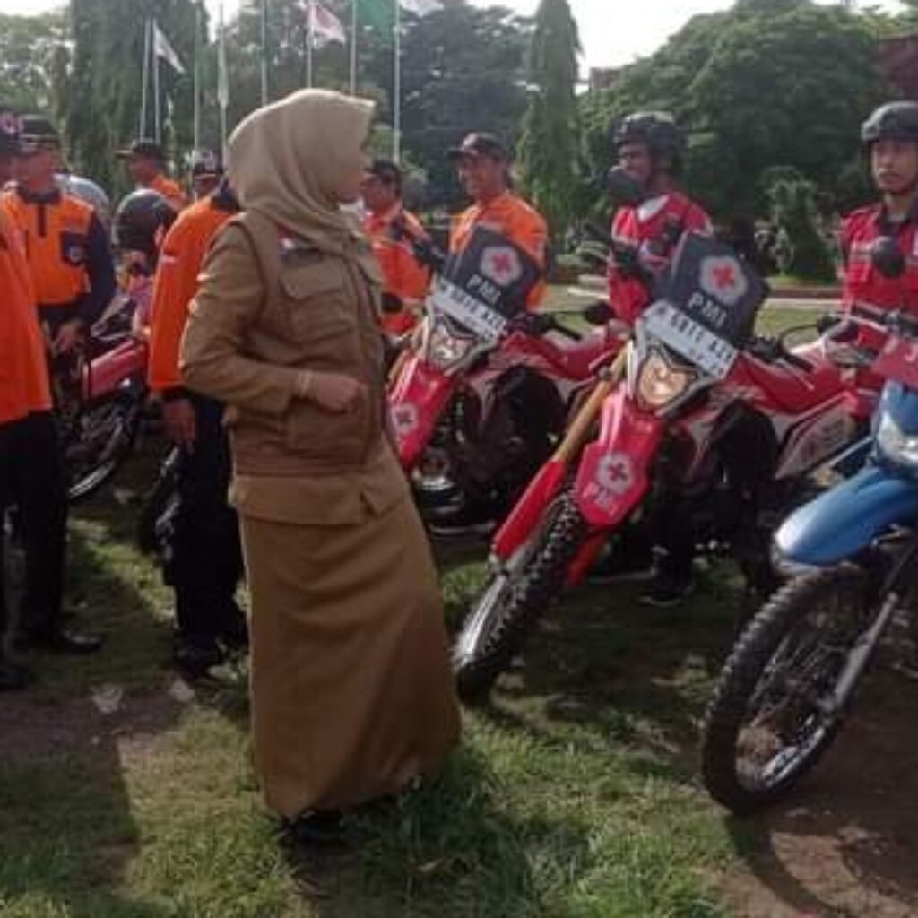 Pemkab Demak gelar apel siap siaga bencana memasuki musim penghujan agar, sigap dan tanggap sebelum terjadi bencana.