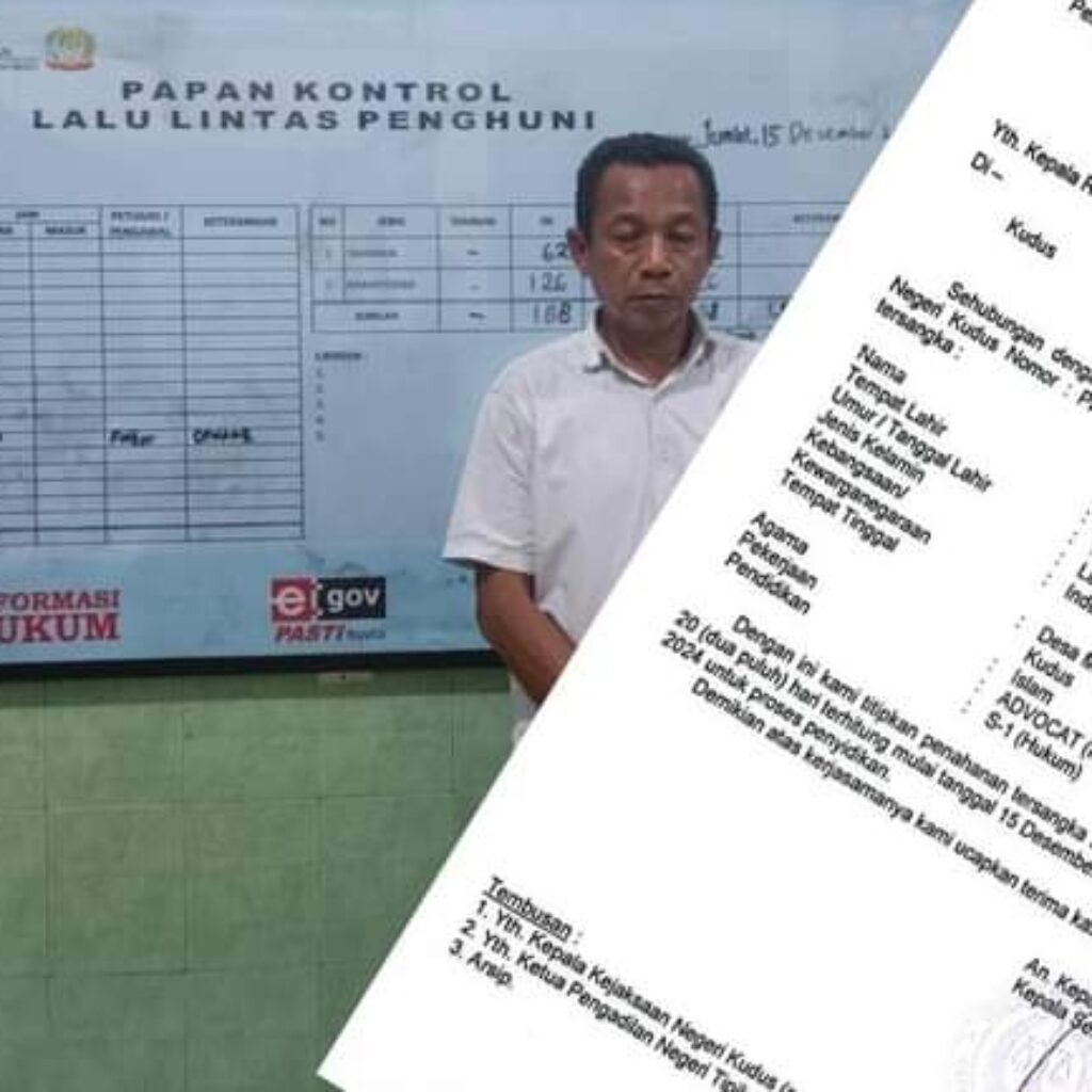 Mantan Ketua KONI Kudus ditetapkan jadi tersangka, Kajari Henriyadi W Putro meminta agar penikmat uang korupsi yang lainya agar segera melapo