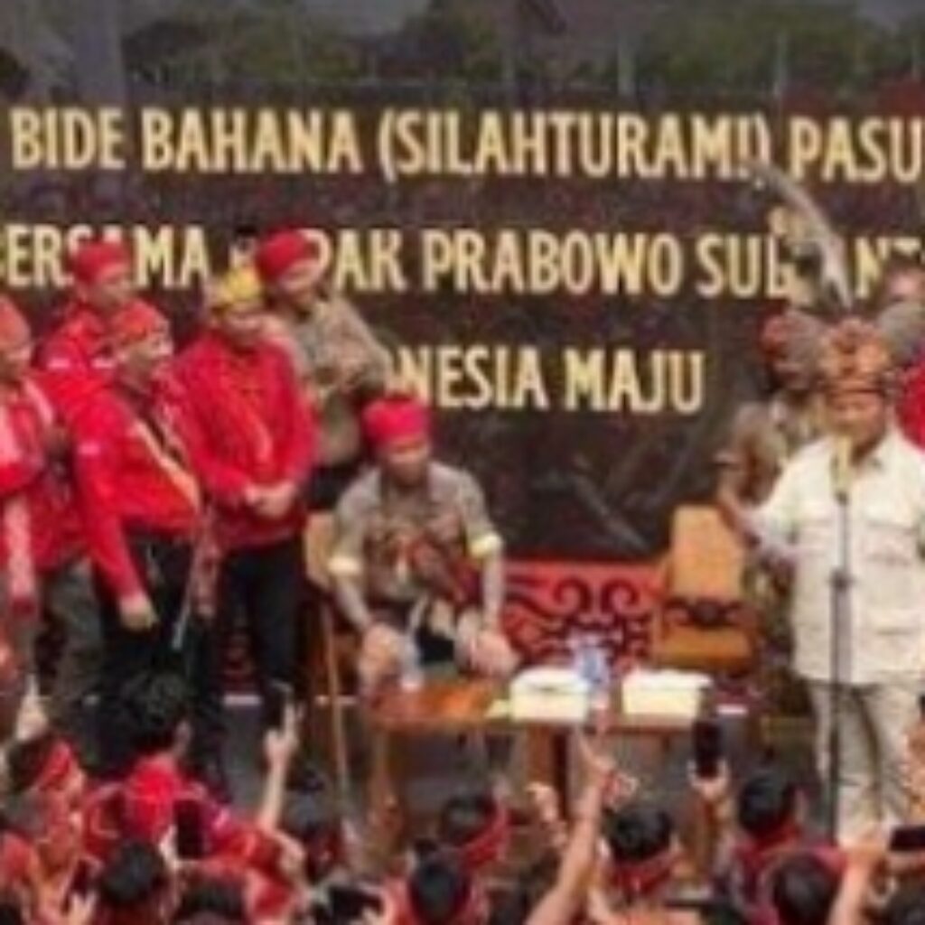 Prabowo Subianto (Capres 02) menyindir yang pilih internet gratis timbang makan gratis otaknya agak lamban.