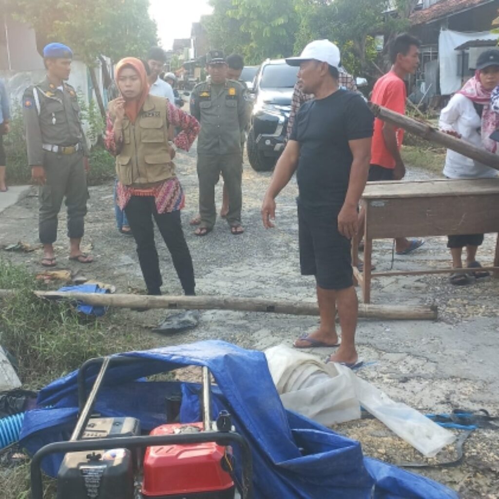 Bupati minta Pompa Air Bergerak (Mobile Pump) setelah selesai beroperasi agar dipindah ke kampung Domenggalan